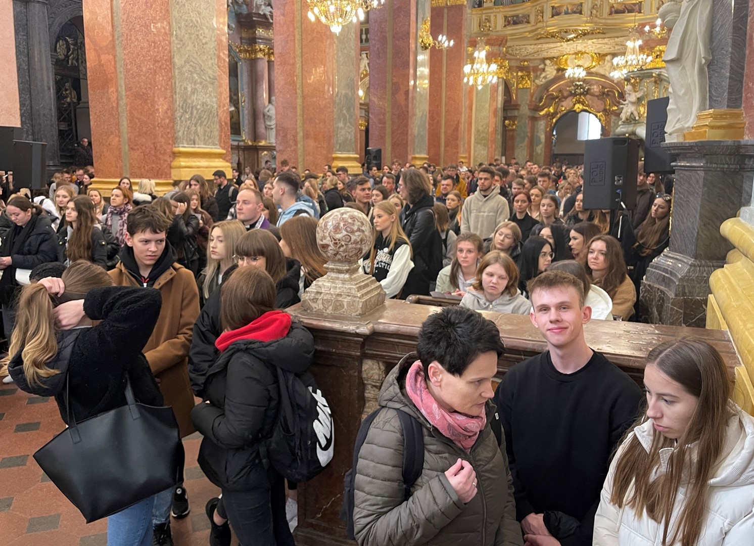 Maturzyści z diecezji płockiej pielgrzymowali na Jasną Górę