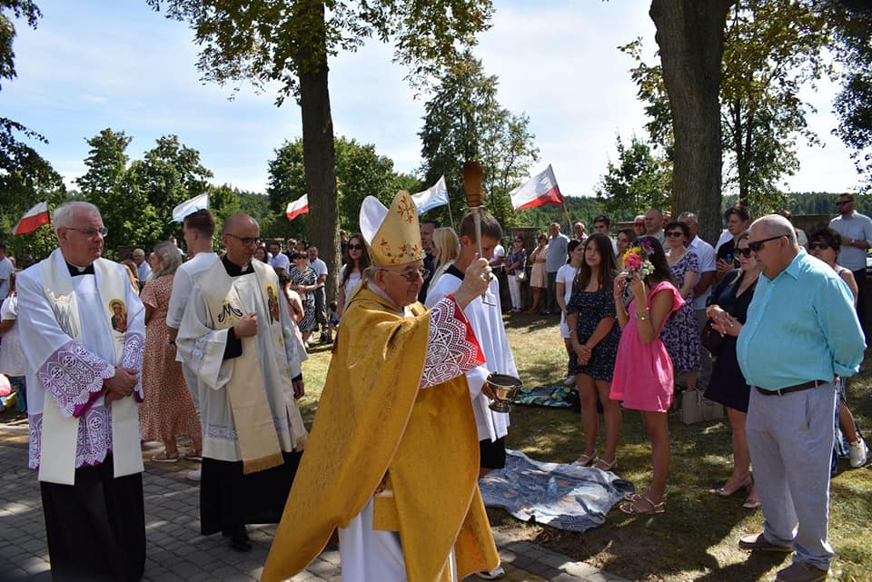 Uroczystości odpustowo-dożynkowe w Duczyminie 