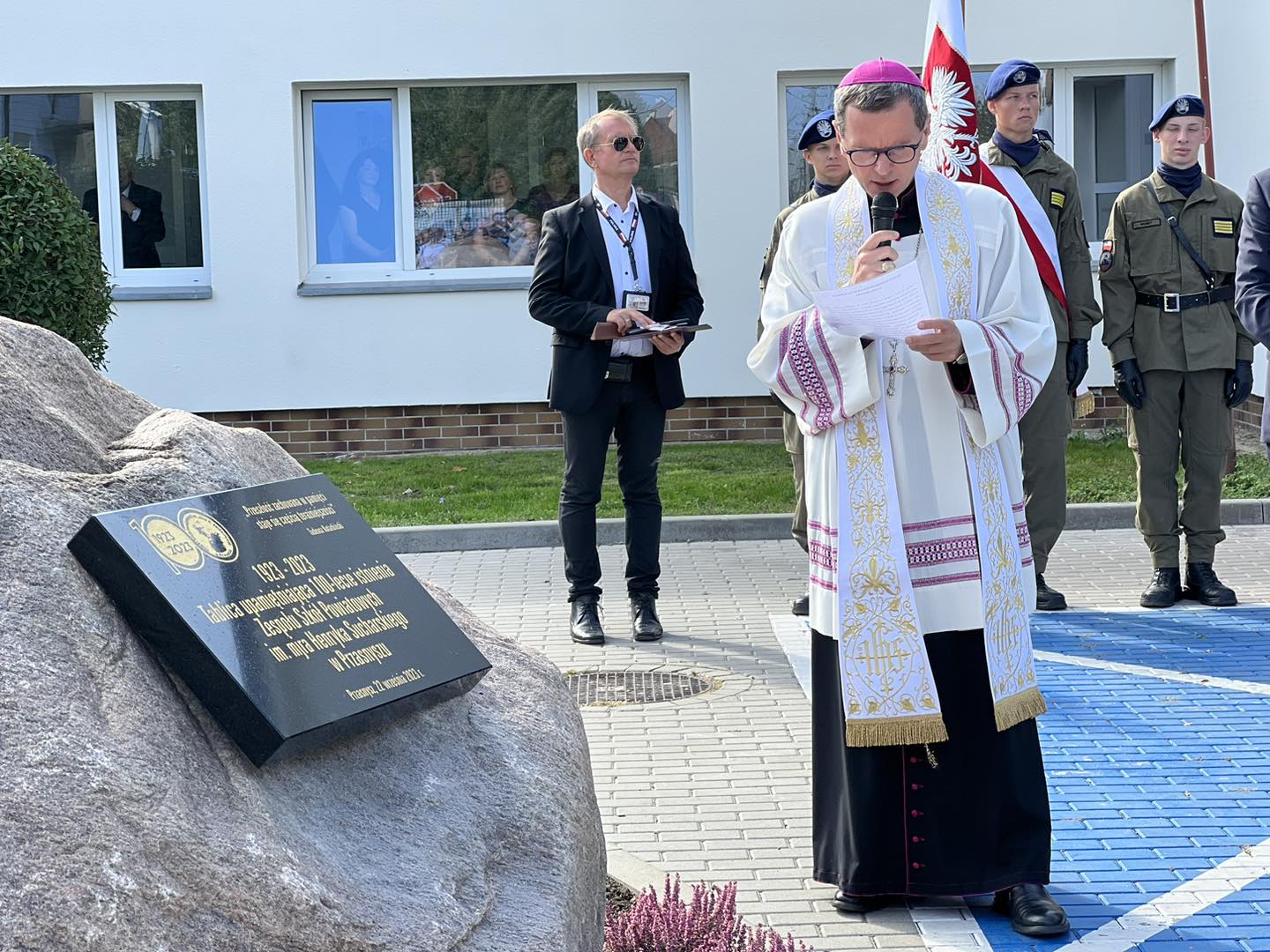 Eucharystia z okazji jubileuszu 100-lecia Zespół Szkół Powiatowych w Przasnyszu 