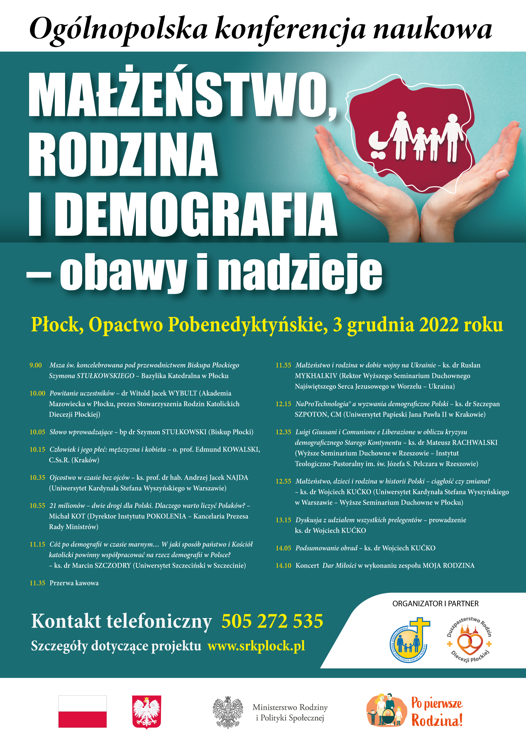 Plakat Rodzina — Konferencja